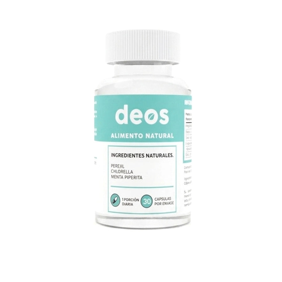 Deos: envase de frente sobre fondo blanco