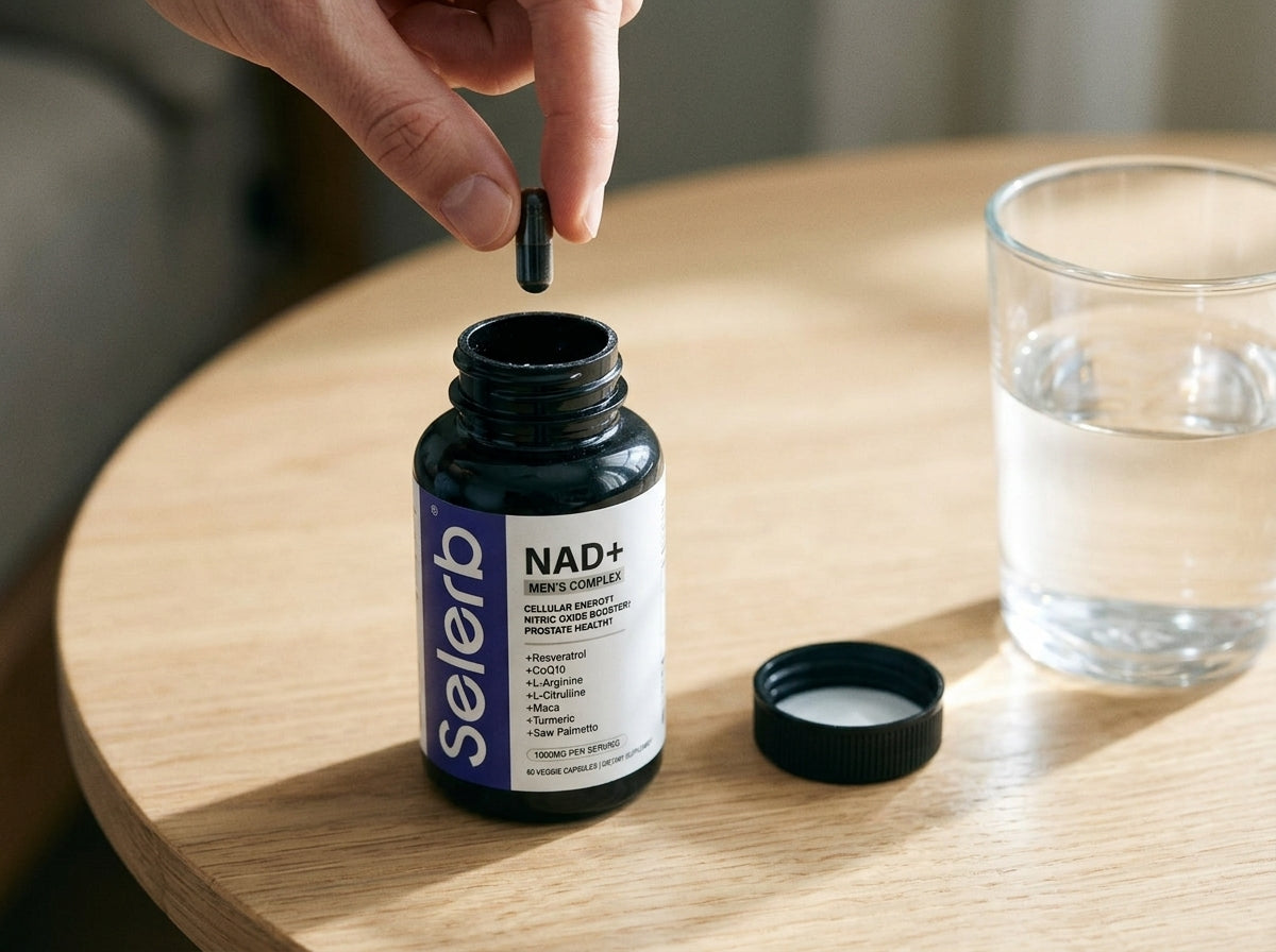 Selerb NAD+ Men's · demostración de uso