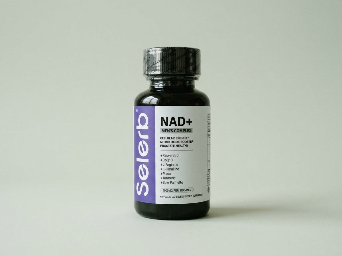 Selerb NAD+ Men's: detalle del envase